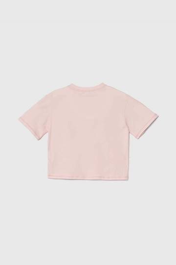 Детская футболка Guess цвет розовый