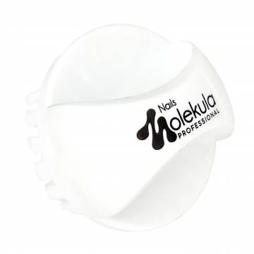 Щетка от пыли Nails Molekula Professional Dust Brush Round White Щетка от пыли Nails Molekula Professional Dust Brush Round White