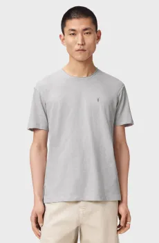Мужская серая футболка FLAX Серый S AllSaints M029JE