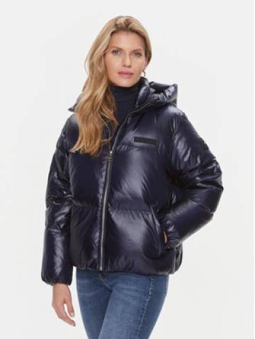 Tommy Hilfiger Пуховик New York Gloss WW0WW40836 Cиній Relaxed Fit Tommy Hilfiger Пуховик New York Gloss WW0WW40836 Cиній Relaxed Fit