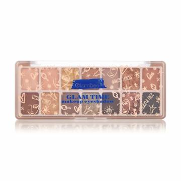 Палетка теней для век GlamBee Glam Time Makeup Eyeshadow 14 оттенков, 01, 9 г Палетка теней для век GlamBee Glam Time Makeup Eyeshadow 14 оттенков, 01, 9 г