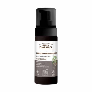 Пенка для умывания Green Pharmacy Face Foam Бамбук и ниацинамид, 150 мл Пенка для умывания Green Pharmacy Face Foam Бамбук и ниацинамид, 150 мл