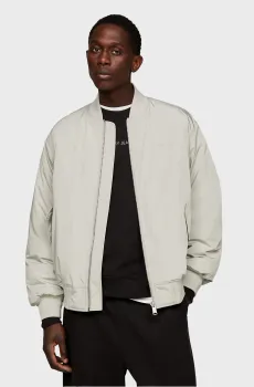 Мужской светло-серый бомбер TJM CLASSICS Серый S Tommy Jeans DM0DM17879