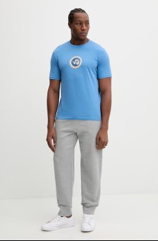 Хлопковая футболка Napapijri PHOS