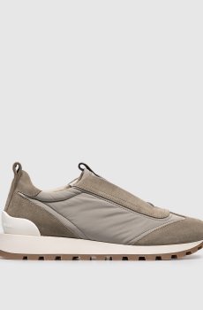 Комбинированные кроссовки с цепочкой мониль