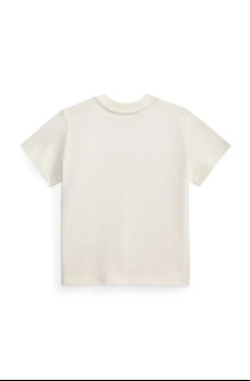 Детская хлопковая футболка Polo Ralph Lauren