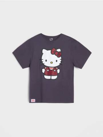 Футболка Hello Kitty - темно-сірий Футболка Hello Kitty - темно-сірий