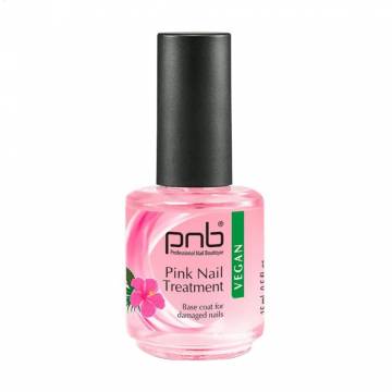 Средство для укрепления ногтей PNB Pink Nail Treatment, 15 мл