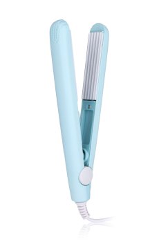 Плойка-гофре для волос 02, голубая