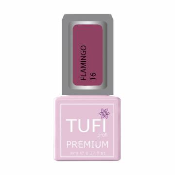 Гель-лак для ногтей Tufi profi Premium Flamingo 16 Пыльная роза, 8 мл Гель-лак для ногтей Tufi profi Premium Flamingo 16 Пыльная роза, 8 мл