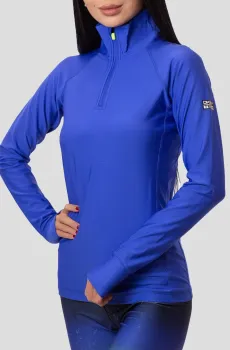 Женский синий термореглан Синий M DKNY DPXT9125