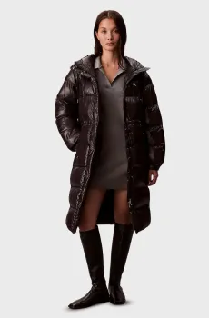 Женский черный пуховик SHINE Черный L Calvin Klein Jeans LV047D506G