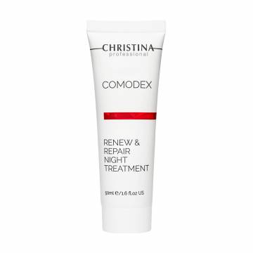Ночной гель для лица Christina Comodex Renew&Repair Night Treatment Обновление и восстановление, 50 мл Ночной гель для лица Christina Comodex Renew&Repair Night Treatment Обновление и восстановление, 50 мл