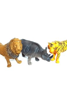 Детский набор игрушек YG Toys Дикие животные, от 3 лет, 3 шт (303-87)