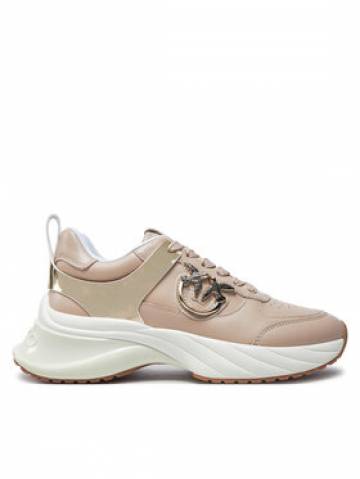 PINKO Снікерcи Ariel 02 SS0027 P025 Бежевий PINKO Снікерcи Ariel 02 SS0027 P025 Бежевий