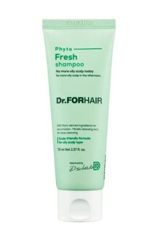 Мицеллярный шампунь Dr.FORHAIR Phyto Fresh Shampoo для жирной кожи головы, 70 мл