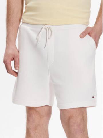 Tommy Jeans Спортивні шорти DM0DM16333 Білий Regular Fit Tommy Jeans Спортивні шорти DM0DM16333 Білий Regular Fit