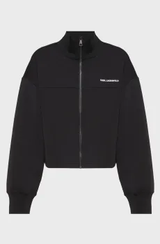 Женская черная спортивная кофта Черный XL Karl Lagerfeld A3W20017