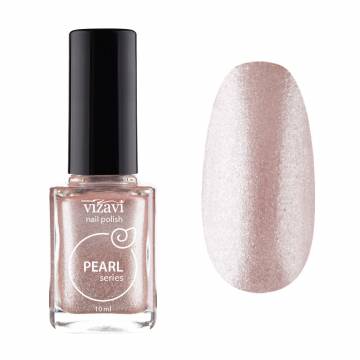 Лак для ногтей Vizavi Professional Pearl Series Nail Polish 01 Бежевый, 10 мл