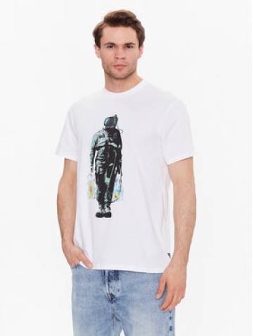 Guess Футболка Saceman M3GI79 K9RM3 Білий Regular Fit Guess Футболка Saceman M3GI79 K9RM3 Білий Regular Fit