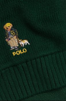 Детский хлопковый шарф Polo Ralph Lauren