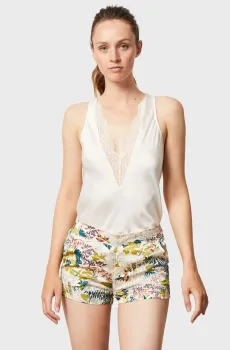 Женские белые шорты GANNY Белый S Etam 6520328