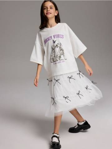 Reserved - Футболка з вишивкою - різнобарвний - 890EA-MLC Reserved - Футболка з вишивкою - різнобарвний - 890EA-MLC