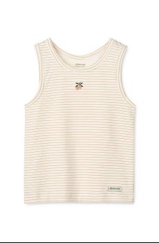 Детский топ с хлопком Liewood Faris Printed Tank Top 2-pack 2 шт