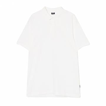 Cropp - Бавовняна сорочка поло basic - білий Cropp - Бавовняна сорочка поло basic - білий