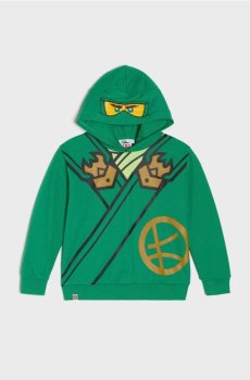 Кофта з принтом Lego Ninjago - зелений