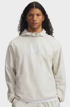 Мужское белое худи UA Unstoppable Wvn Hoodie Белый XL Under Armour 6003864-110