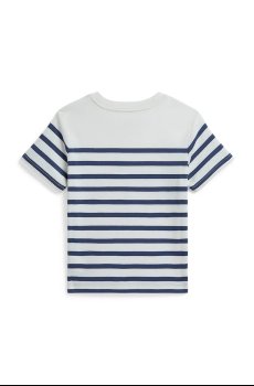 Детская хлопковая футболка Polo Ralph Lauren