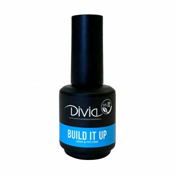 Жидкий гель для наращивания ногтей Divia Build It Up, BU1505 Cover Cream, 15 мл Жидкий гель для наращивания ногтей Divia Build It Up, BU1505 Cover Cream, 15 мл