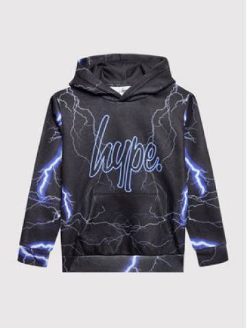 HYPE Світшот ZVLR-109 Чорний Regular Fit HYPE Світшот ZVLR-109 Чорний Regular Fit