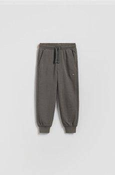 Reserved - Бавовняні джоггери - темно-сірий - 474HK-90X