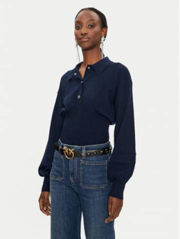 Pinko Светр Costina 104016 A15S Cиній Regular Fit Pinko Светр Costina 104016 A15S Cиній Regular Fit