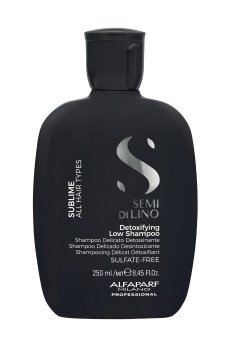 Шампунь Alfaparf Milano Semi Di Lino Sublime Detoxifying Low Shampoo для всех типов волос, 250 мл