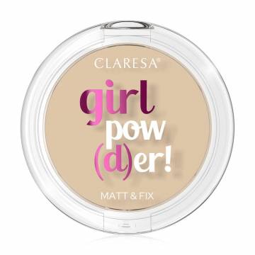 Прессованная пудра для лица Claresa Girl Pow(D)er! Pressed Powder 02 Natural Beige, 12 г Прессованная пудра для лица Claresa Girl Pow(D)er! Pressed Powder 02 Natural Beige, 12 г