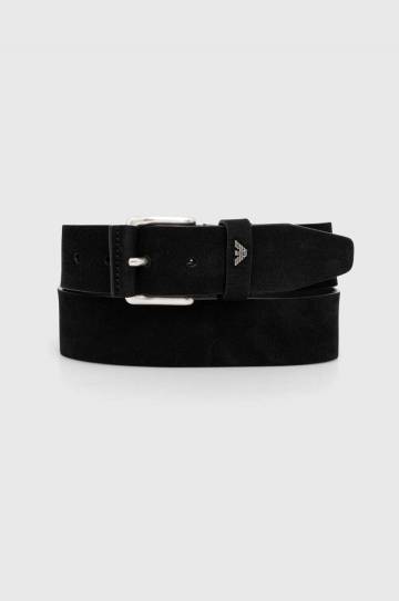 Двухсторонний кожаный ремень Emporio Armani мужской цвет чёрный Y4S426 YTU5J Двухсторонний кожаный ремень Emporio Armani мужской цвет чёрный Y4S426 YTU5J