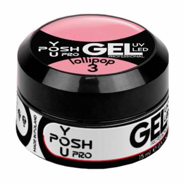 Однофазный гель для наращивания ногтей You Posh Builder Gel 03 Леденец, 50 мл Однофазный гель для наращивания ногтей You Posh Builder Gel 03 Леденец, 50 мл
