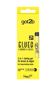 Гель для укладки бровей и непослушных волос got2b Glued 4 Brows & Edges, 16 мл