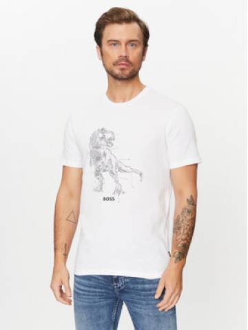 Boss Футболка Terassic 50510376 Білий Regular Fit Boss Футболка Terassic 50510376 Білий Regular Fit