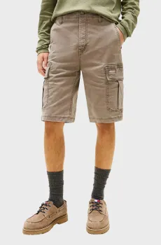 Мужские серые шорты OTIS WASHED CARGO Серый 31 Tommy Jeans DM0DM22831