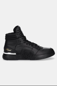 Кожаные кроссовки Philipp Plein Phantom Kicks High Top