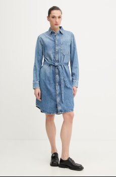 G-Star платье-рубашка из денима Shirt Belt