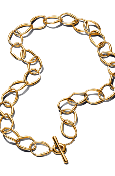 Намисто з ланками природної форми