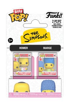 Набор игровых фигурок Funko Bitty Pop! серии Симпсоны Гомер и Мардж, от 3 лет, 2 шт (94217)