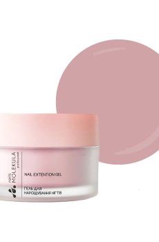 Гель для наращивания ногтей Nails Molekula Professional Builder Gel Mousse, MB210 Rosewood Cover, 15 мл
