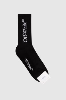 Черные носки с логотипом