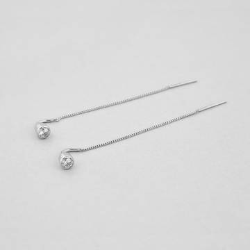 Серебряные серьги Minimal 1164 Серебряные серьги Minimal 1164